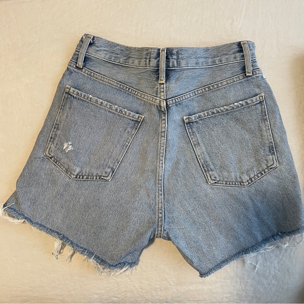 Agolde Dee Super High Rise Shorts - Picture 4 of 9